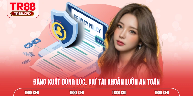 Đăng xuất đúng lúc, giữ tài khoản luôn an toàn